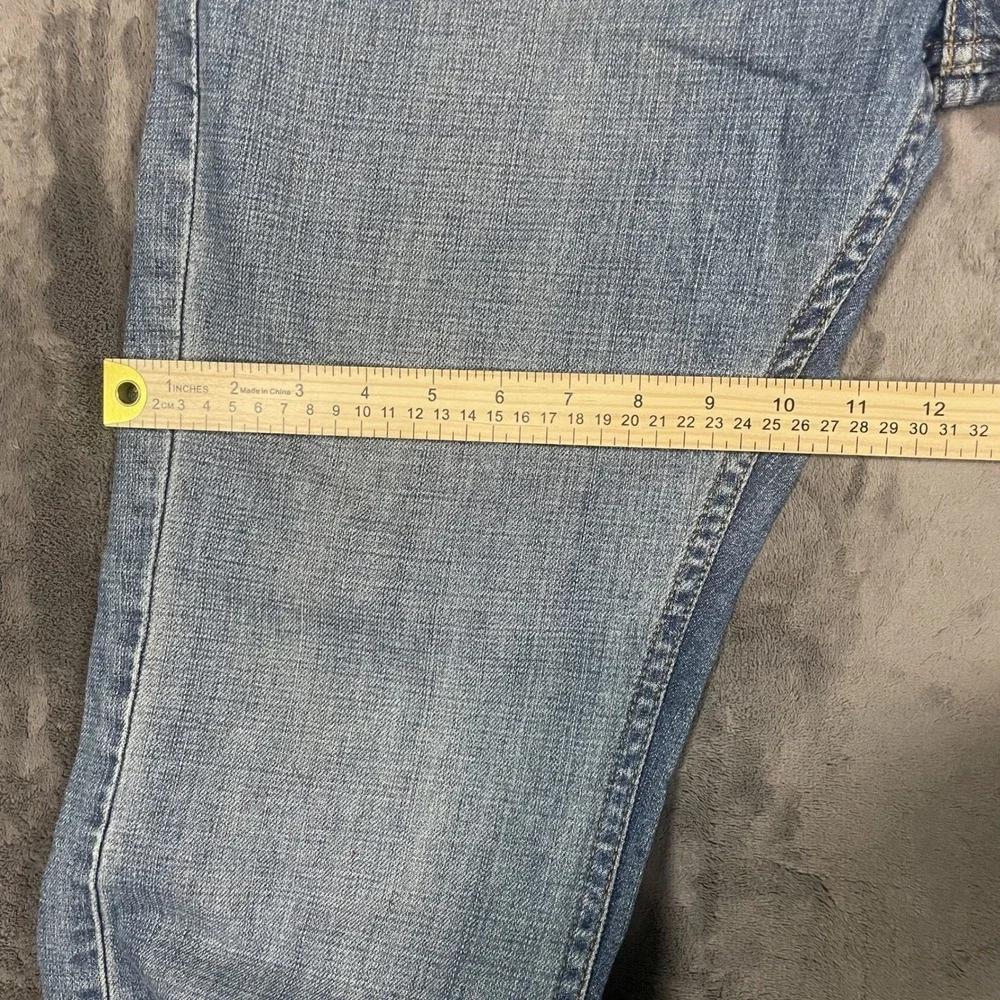 Levi's 527 Bootcut Jeans 36x30 Light Wash Blue 100% Cotton Denim